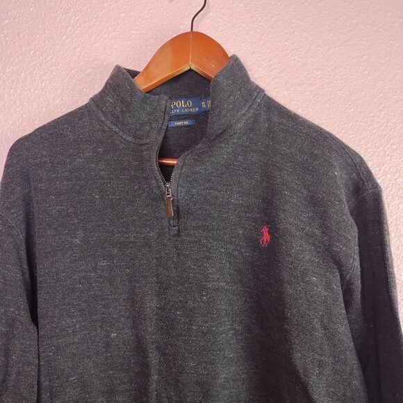 Polo Ralph Lauren Estate Rib Quarter Zip Pullover XL - Picture 3 of 6